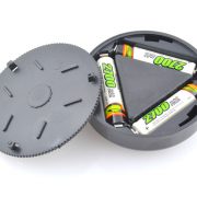 Samolepící lampička 3 LED stříbrná