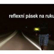 Reflexní pásek na ruku 30cm