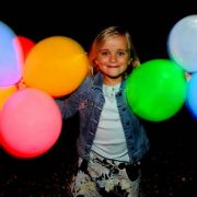 Svítící nafukovací balónky - Tmavě Zelená