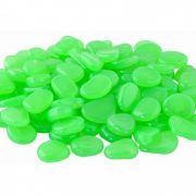 Svítící kameny 100ks - Zelená