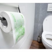 Toaletní papír 100 Euro XL