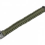 Paracord náramek 3 v 1 - černý